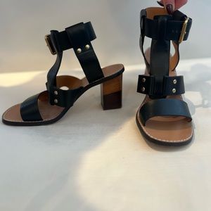 Chloe Block Heel Grecian Sandal